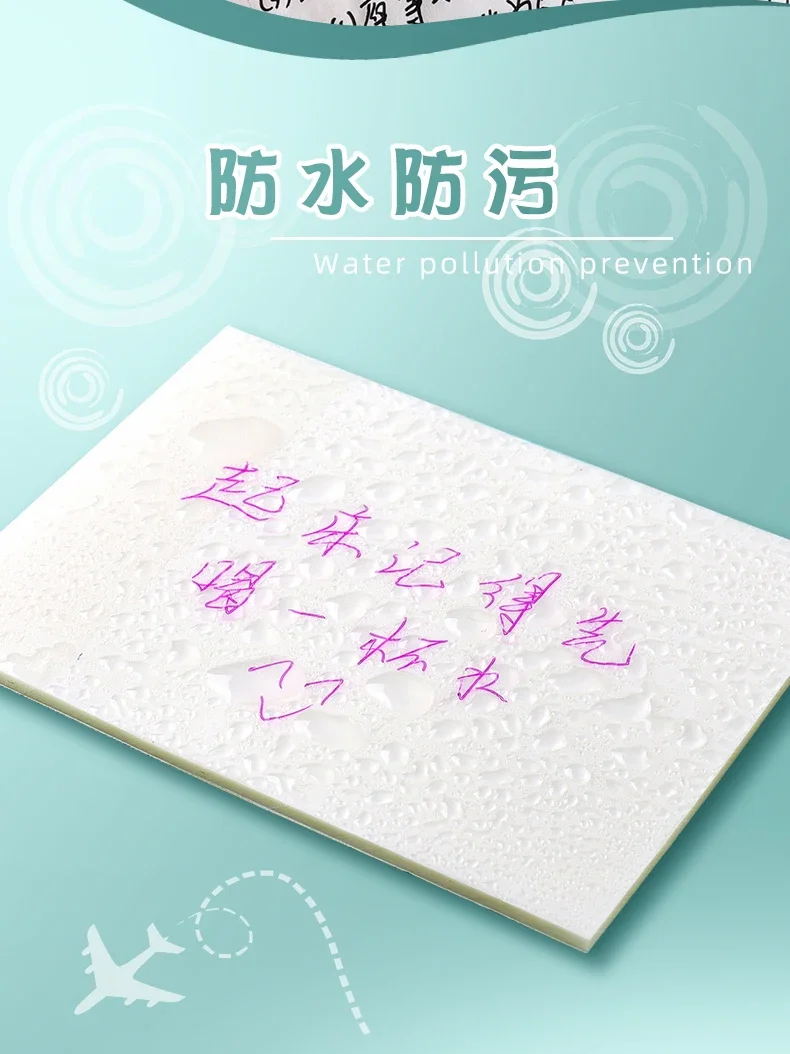 Transparent Waterproof Sticky Note Pads - 50100 Sheets for School  Office