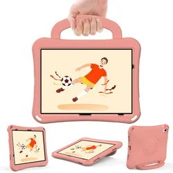 Durable EVA Kids Handle Case with Stand for iPad 10th(10.9) (Pink)