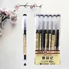 0.35mm Fine Gel Pen Blue/Black Ink Refills Rod for Handle Marker Pens School Gelpen Office Student Writing Drawing Stationery 1