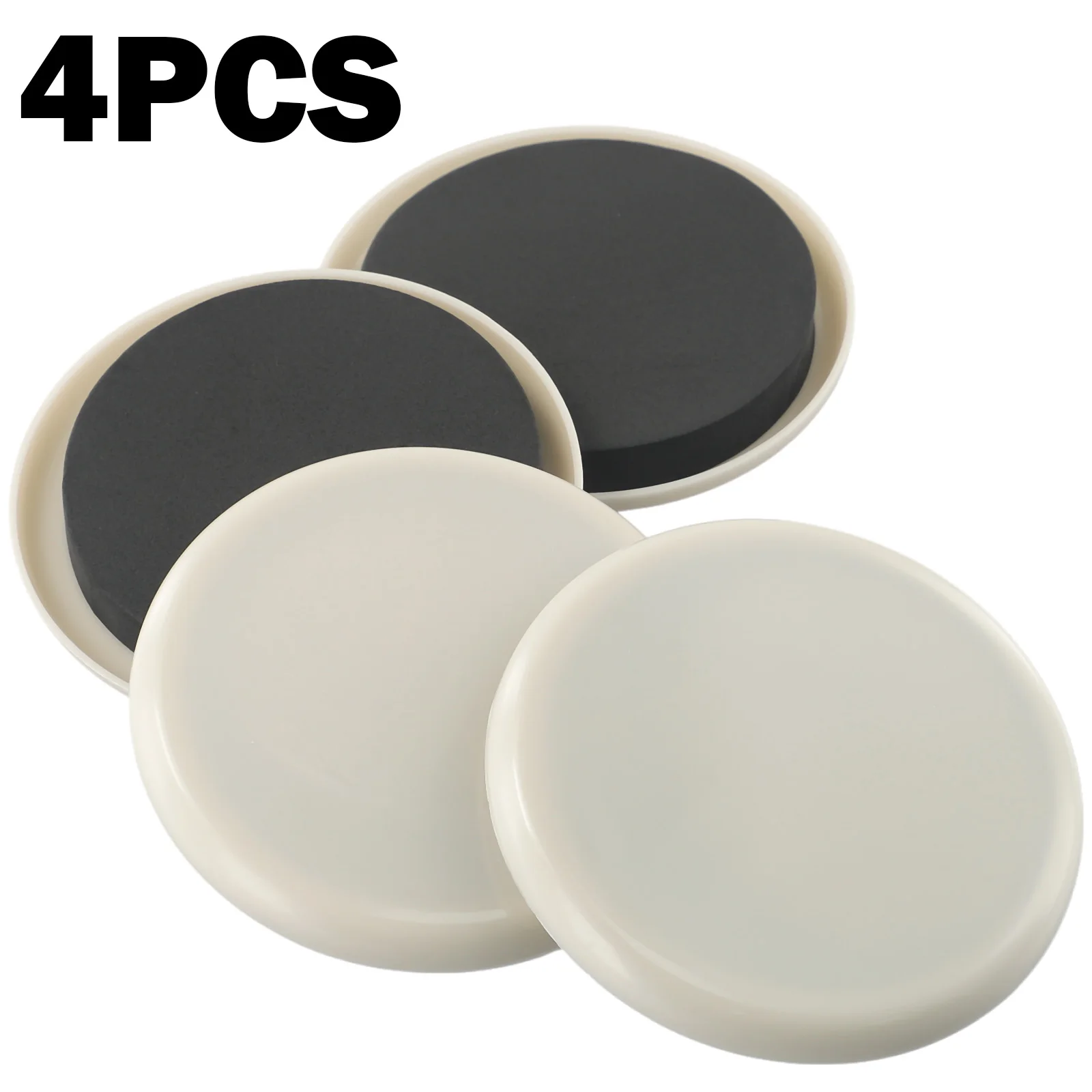 

4pcs Furniture Sliders For Carpet Heavy Duty Furniture Slider Movers Gliders Furniture Moving Sliders Labor-Saving Gliding Pad