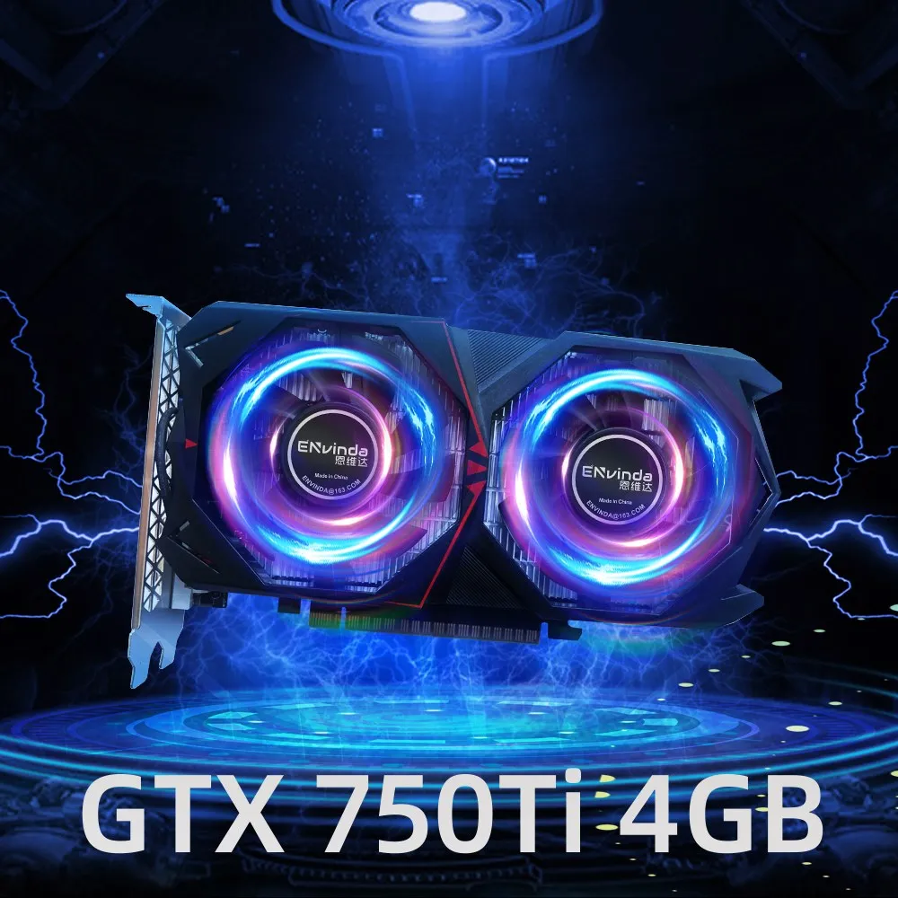 best graphics card for gaming pc ENVINDA GTX750TI 4GB NEW   Graphics Card 128BIT GDDR5 Video Cards GPU 750ti 4G placa de video display card for pc