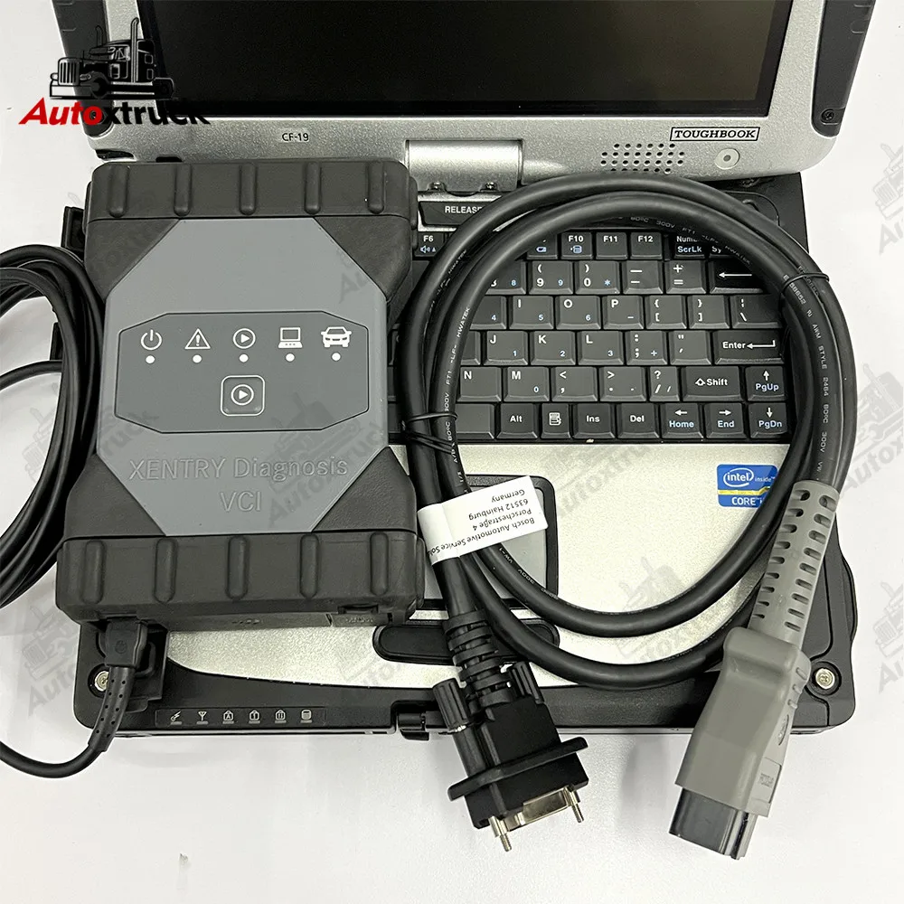

CF19 Laptop Full Set Original MB star SD Connect C6 DoIP VCI WiFi Xentry das wis epc Car truck Diagnostic tools