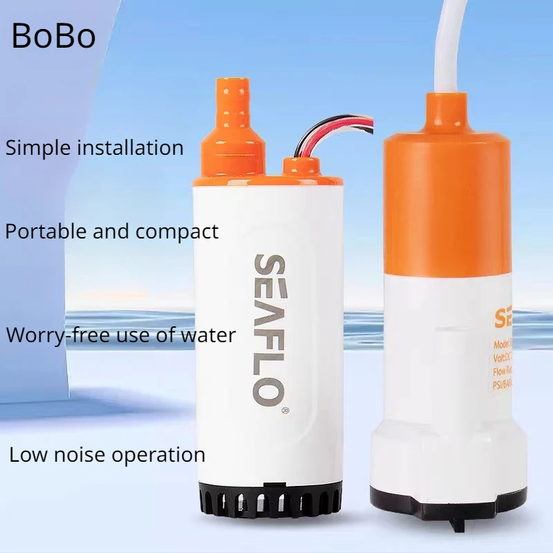 Seaflo 12V Mini Pompa Sommergibile A Bassa Tensione 12/16Lpm Pompa Di Sentina