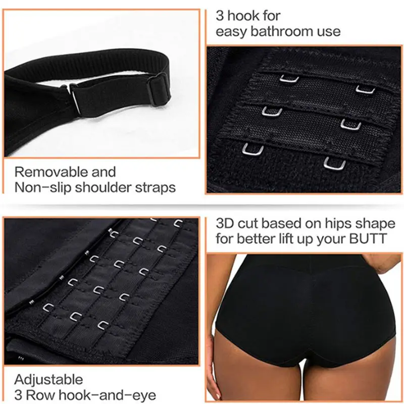 Tanie Urządzenie do modelowania sylwetki kobiety gorset Waist Trainer Butt Lifter płaski brzuch sklep