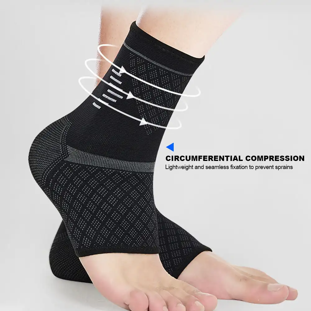 1PC Professional Sports Ankle Strap With Pressure Strap Anti-Sprain Ankle Joint Protector For Ball Games Accessory
