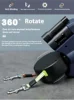 One to Two Dog Traction Rope Anti entanglement360 °Rotating Explosion proof Punch Suitable for Small and Medium sized Large Dogs 3
