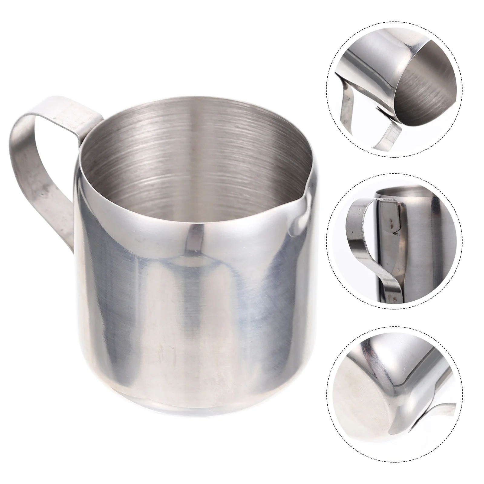 

Pull Flower Cup Tank Coffee Milk Steaming Pitcher Stainless Steel Frother 304 Frothing