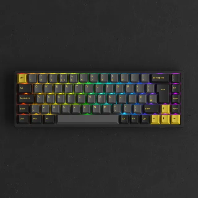 Akko-メカニカルゲーミングキーボード,30 68b plus,ゴールドまたは 