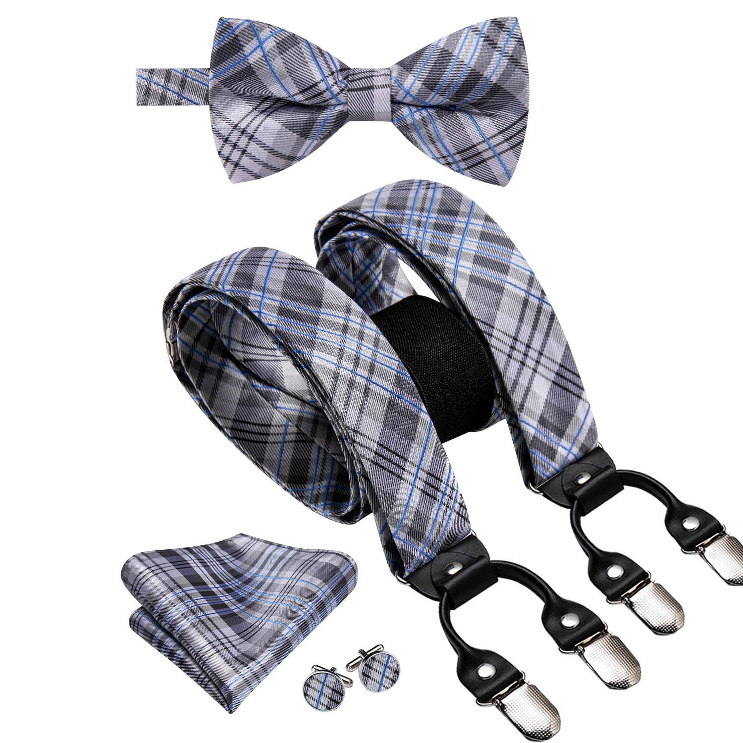 hi-tie-suspensorio-de-seda-a-cuadros-para-hombre-corbata-de-mono-gemelos-ajustables-con-clip-color-gris-y-azul-para-boda-y-negocios-venta-al-por-mayor