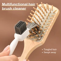 2 in1 Comb Cleaner Delicate Cleaning Hair Brush Comb Cleaning Tools Handle Embeded Tool  Airbag-comb Cleaner Edge Brush 1