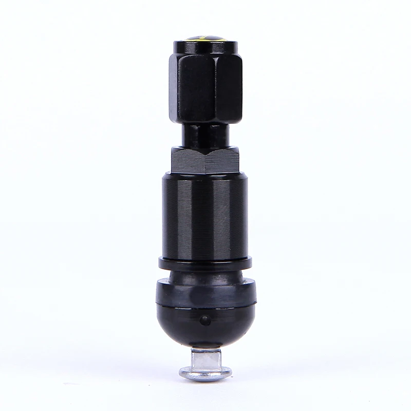 TPMS-17H TPMS Valves Tire Pressure Monitoring Sensor Valve Stem Caps Black for Audi Volkswagen Mercedes Benz Porsche Maserati