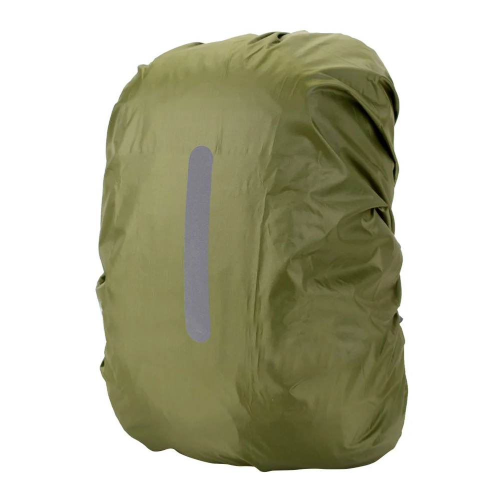 Night Walking Safety Reflective Back Cover Outdoor Camping Hiking Mountaineering Backpack Bag Waterproof Rain Cap Cover