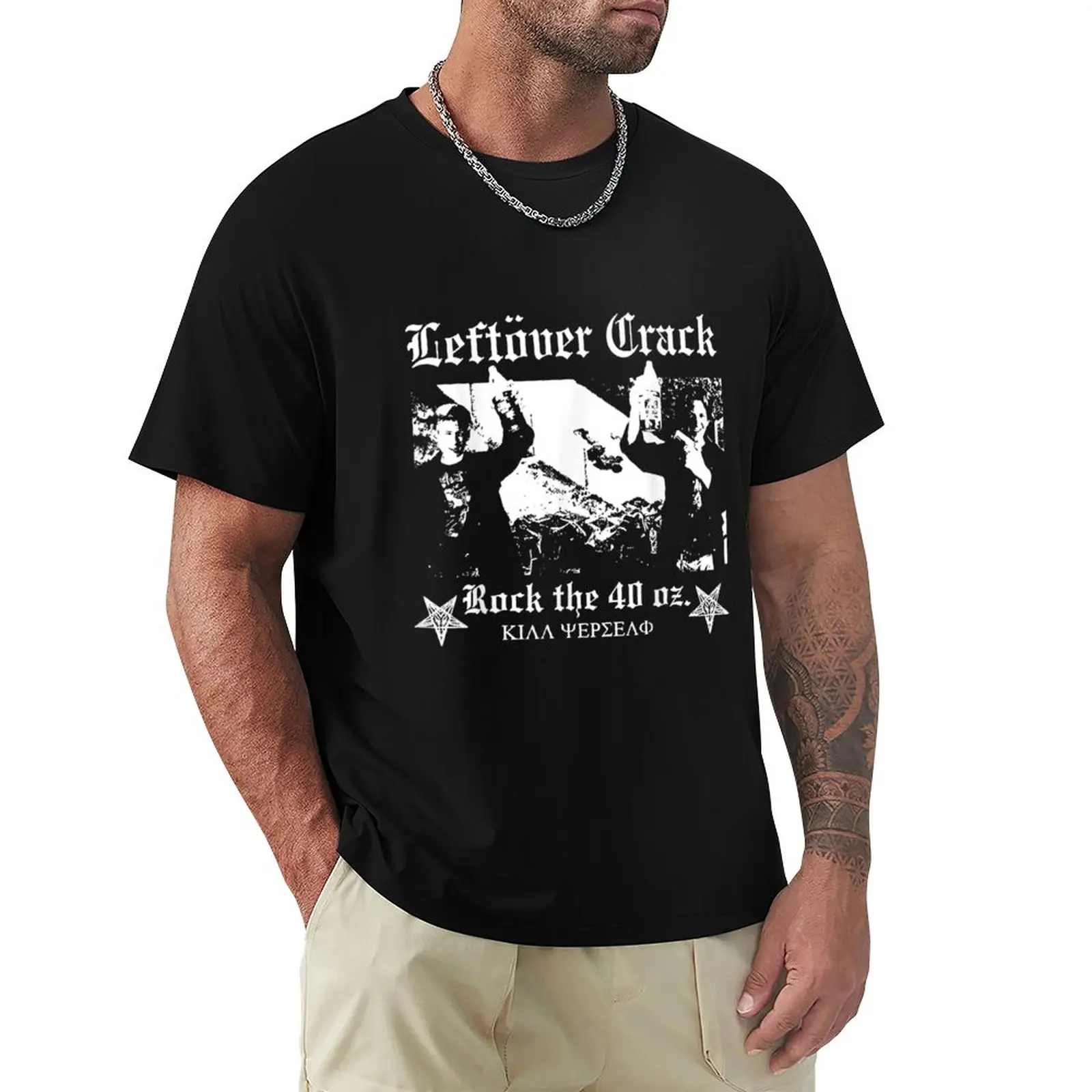 

Leftover Crack T-Shirt customs anime clothes t shirt for men