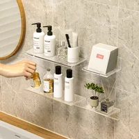 3478 Bathroom Mirror Cabinet Storage Box Wall-Mounted Home Washstand Cosmetics Pupils Makeup Shelf 1
