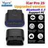 New Vgate iCar Pro 2S ELM327 Bluetooth 5.3 for Android/IOS/PC OBD2 Car Diagnostic Tool elm 327 Upgraded OBD 2 V2.3 Auto Scanner 1