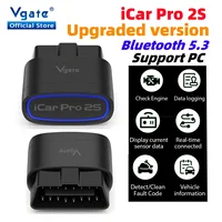 New Vgate iCar Pro 2S ELM327 Bluetooth 5.3 for Android/IOS/PC OBD2 Car Diagnostic Tool elm 327 Upgraded OBD 2 V2.3 Auto Scanner 1