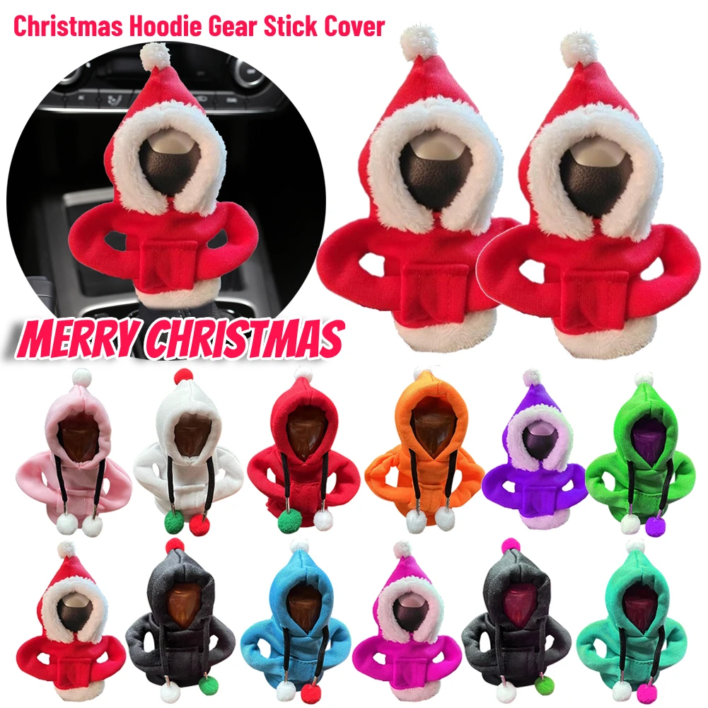 Sweat à Capuche Pour Levier De Vitesse De Voiture - Déco De Noël Amusante - Accessoire De Voiture Festif - Pour Passionnés D'auto