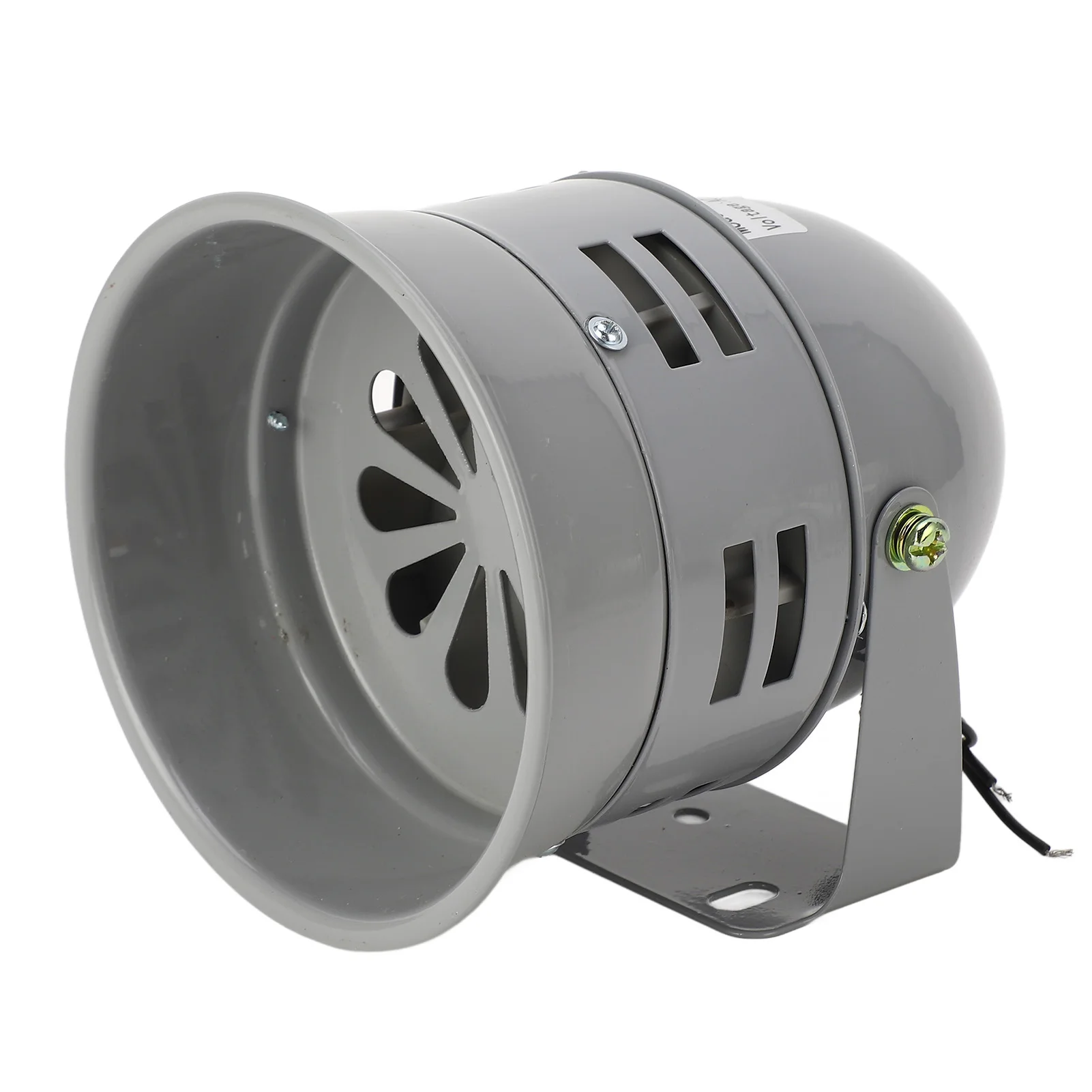 

Industrial Alarm Motor Siren Sensitive Continuous Sound 1000RPM 3A Adjustable with Gray Iron Shell for Building