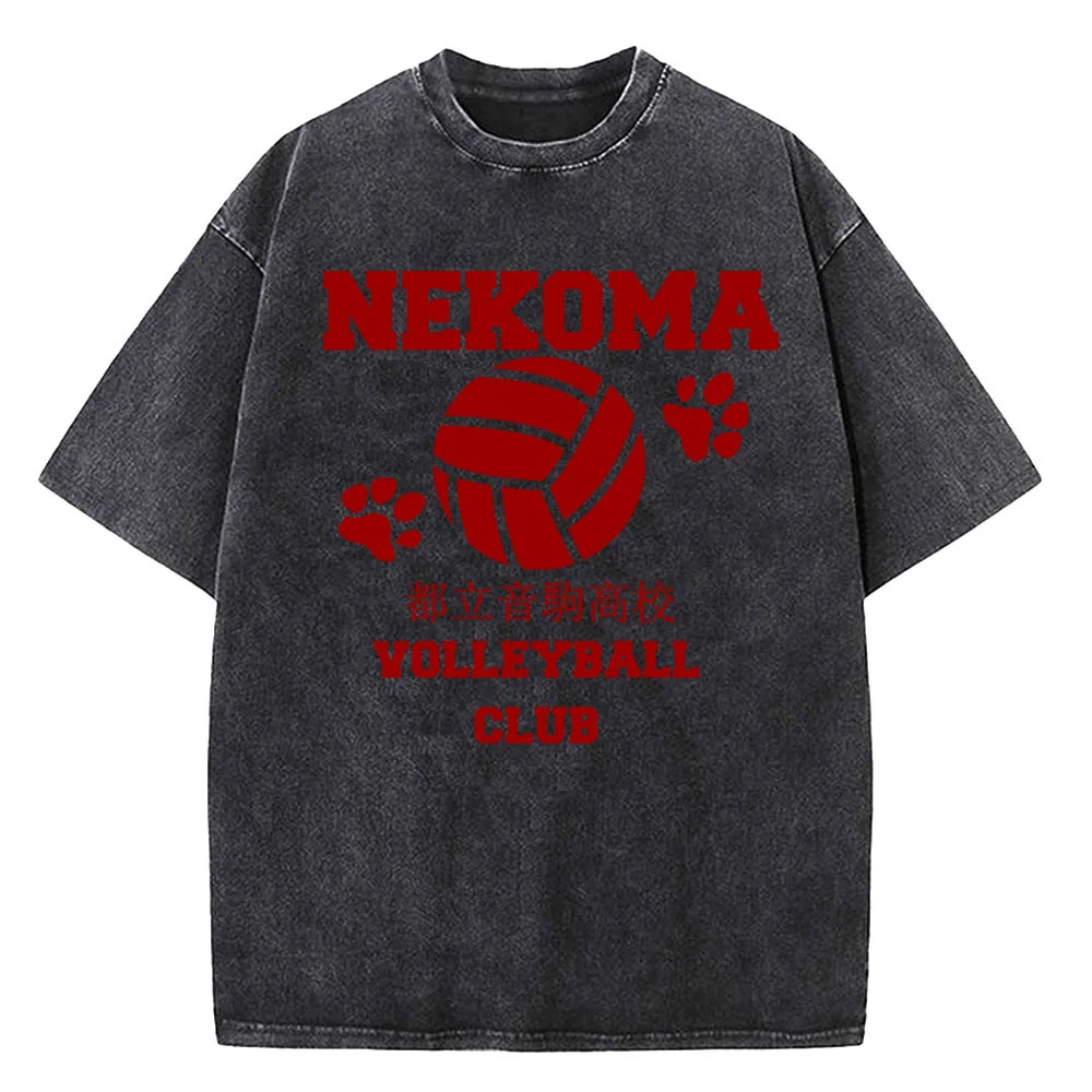 Haikyuu NEKOMA PTTT1504 Washed T-shirt 9 - Haikyuu Merch S3f14af68459a43249d6f521151673c84r - Haikyuu Merch