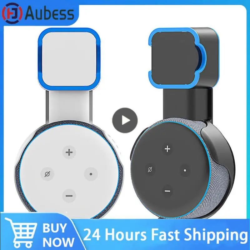 Per Alexa Echo Dot 3Rd Speaker Supporto Per Montaggio A Parete Supporto Per La Generazione Di Ganci Cassa Per Interni Con Gestione Dei Cavi Senza Viti