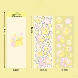 Sheet of Cute Colorful Star Pattern Stickers for Scrapbooking and DIY Decoration (6)