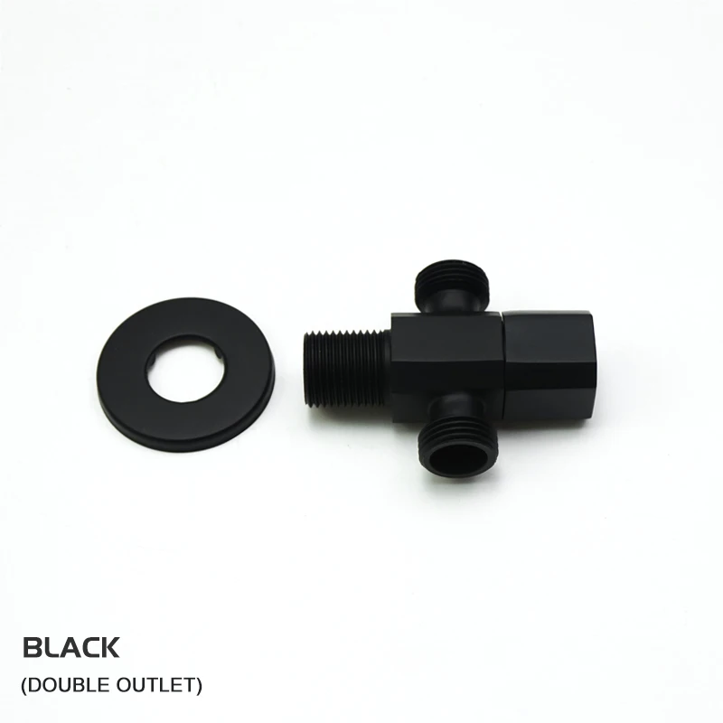 2 Outlets Black