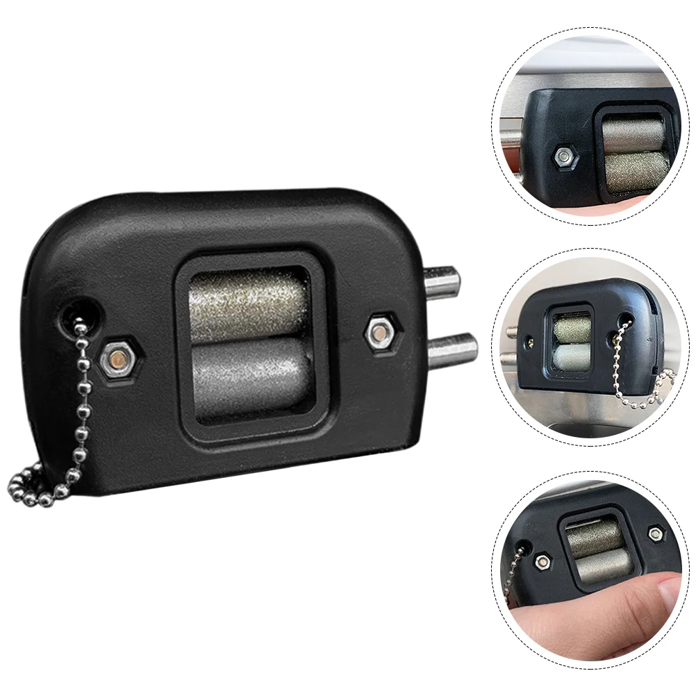 

Portable Skate Knife Sharpener Skating Sharpening Pro Skates Supply Small Blades Specialty Tools Convenient Hockey Grindstone