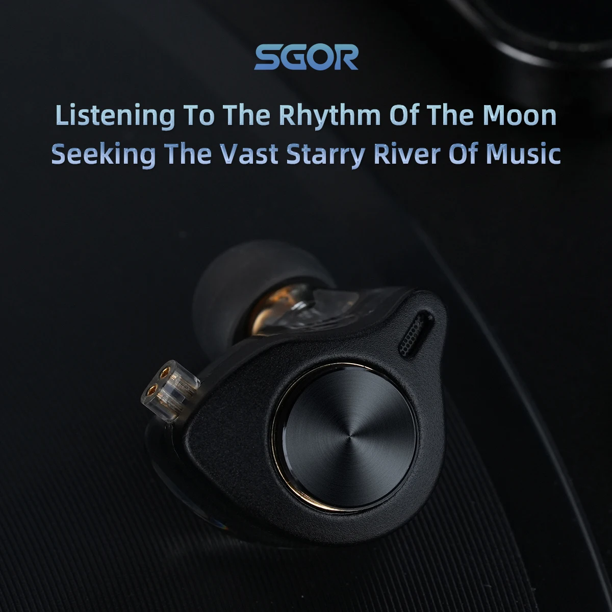 SGOR Luna In Ear 13.5MM Planar Driver Wired Earphones Music Headphones HiFi Bass Monitor Earbuds DJ Headset Type C Pin USB C 3