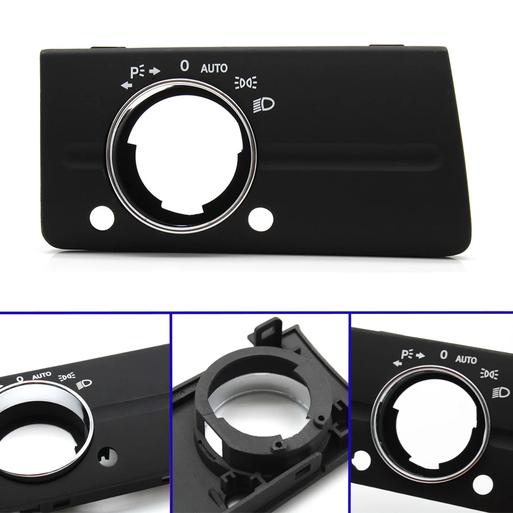 LHD Dashboard Headlight Cover Head Lamp Control Switch Panel Replacement Mercedes Benz W211 E Class E320 E350 E550 2003-2008 car interior trim,dashboard lamp switch cover,car headlight switch