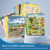 Arabic English Ebook Point Reading USB Charging Waterproof Paper Sound Hanging Book Children's Early Education Educational Toy 6