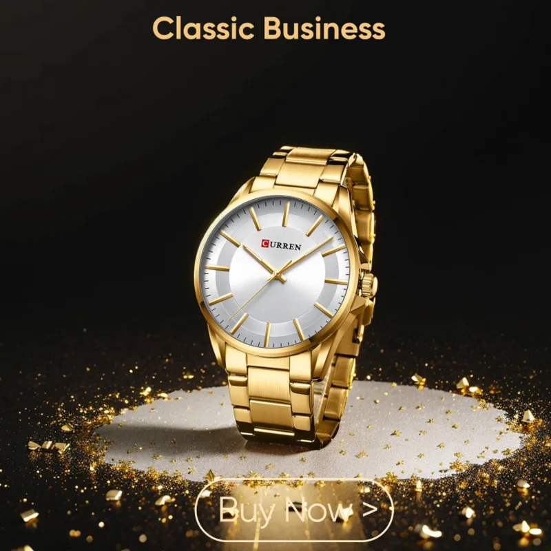 

Simple Quartz Watch For Men Stainless Steel Strap Waterproof Watch Fashion Business Casual Temperament Men Watch Reloj Hombre