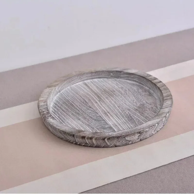 Wooden Tray Fruit Storage Trays Candle Holder Multi-purpose Tray Lightweight Candle Holder Tray for Farmhouse Kitchen Countertop