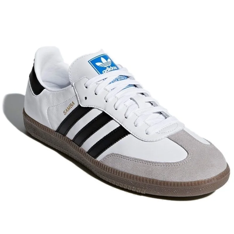 Adidas Samba OG Cream White Sand Strata Casual Retro Outdoor Trainers Walking Sports Shoes Men Women Sneakers Skateboard Shoes