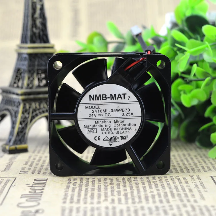 

Оригинал для NMB 2410ML-05W-B70 6025 6 см 24 в 6800 А двойной шарикоподшипник об/мин куб. М