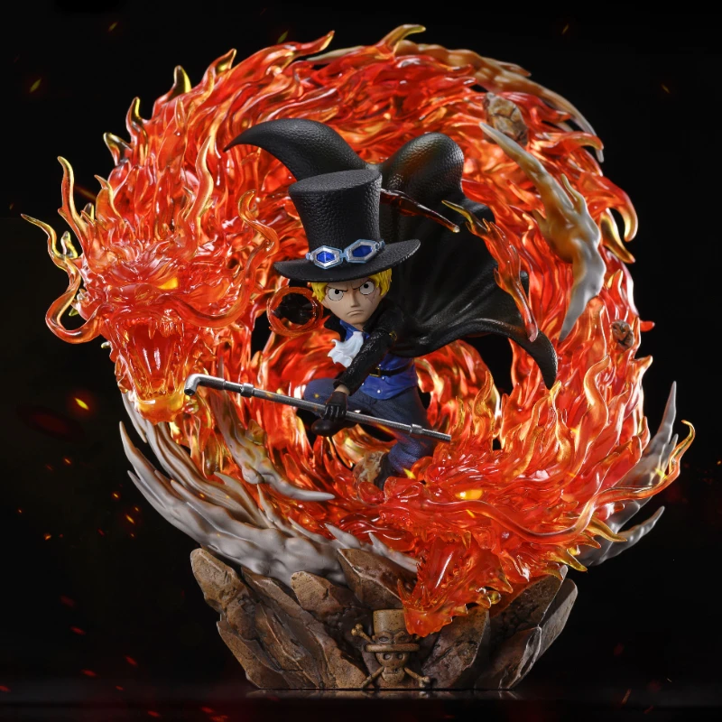 

GK Three Brothers Revolutionary Army Sabo Burning Fruit Form Sabo Limited Statue Hand Model Spot