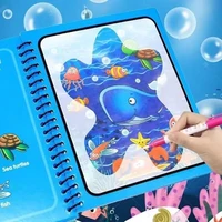 Coloring Books Baby Magic Water Book Montessori Educational Toys Children 1 Year Reusable Painting Kids Games 2