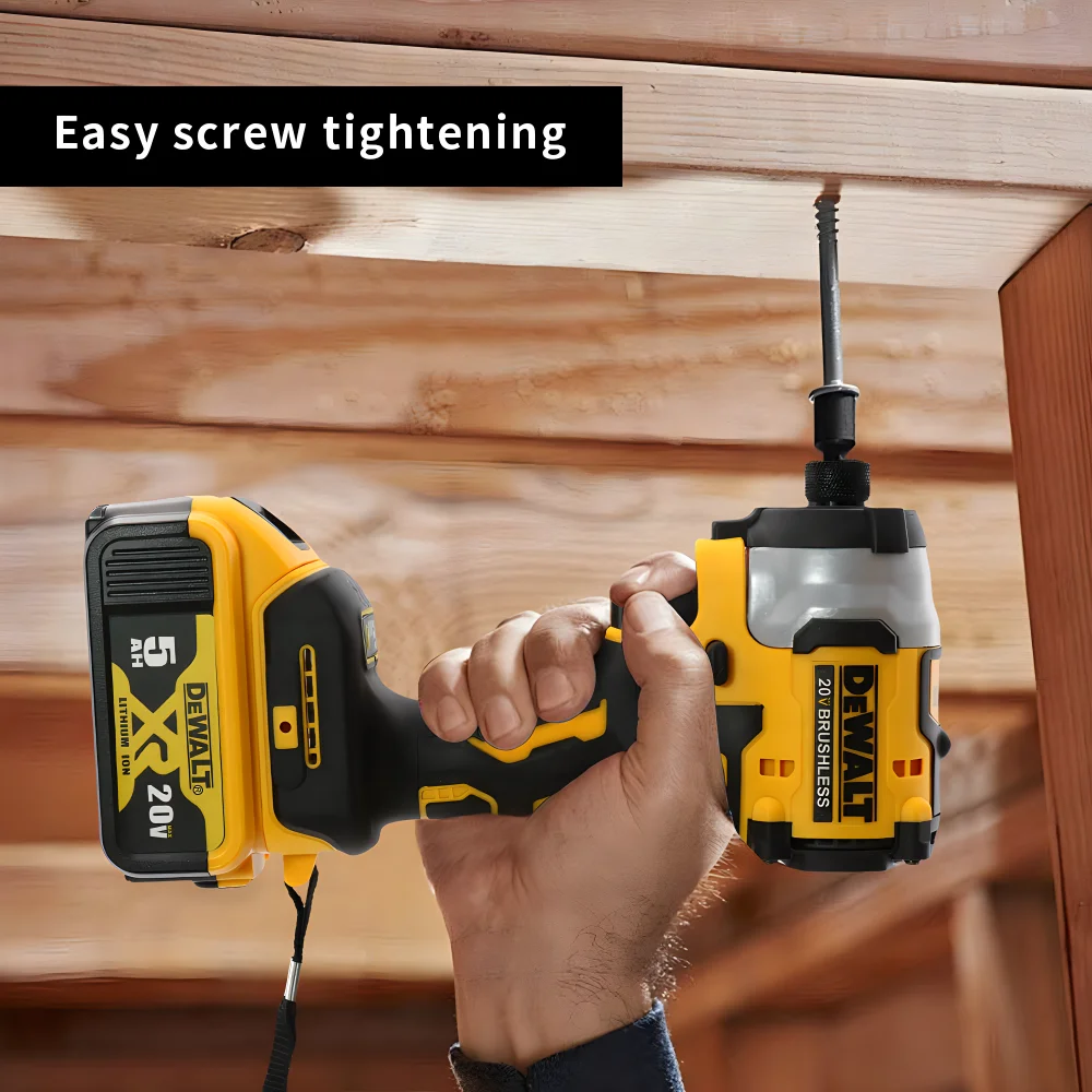 Dewalt DCF850 Cordless Impact Screwdriver Portable Brushless Electric Drill 205N.m Rechargeable 20V Battery Wireless Power Tool 3