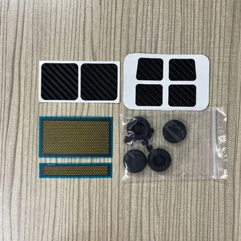 For Steam Deck Host Protection Set Dustproof Dust Plug + Button Trackpad Sticker + Silicone Rocker Cap Set Gaming Accessories 2