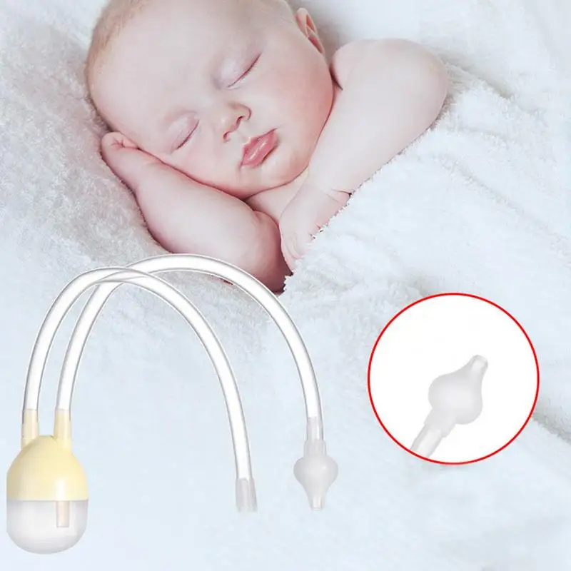 Aspirador Nasal para bebé, herramienta de succión para recién nacido, tubo de succión, catéter de boca
