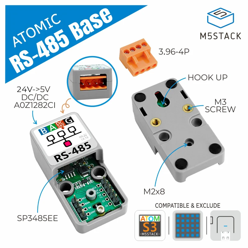 ตัวแปลงสัญญาณ M5Stack TTL-RS485