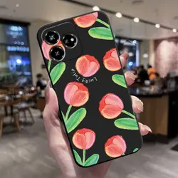 Cartoon Design Shockproof Silicone Soft TPU Phone Case - Back Cover for ZTE Blade V60 4G (HS-C0613)