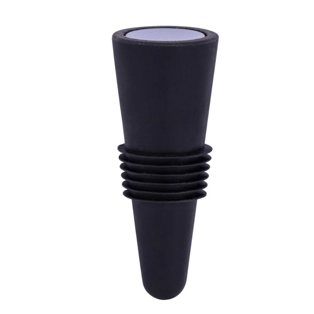 Silicone Wine Bottle Stopper Leak Proof Beer Whiskey Bottle Cap Champagne Accessories Closer Wine Cork Plugs Lid Bar Accessories