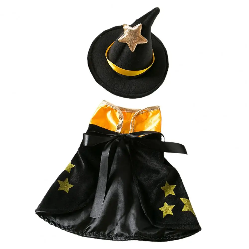 Pet Cloak Adorable Halloween Pet Costume Set for Dogs Cats Hat Cloak Cosplay Dress Cute Kawaii Clothes Accessories
