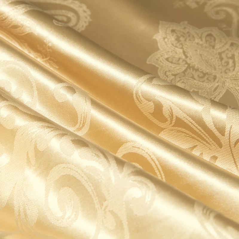 Kuup Satin Jacquard Cool Summer 120/150/180Cm Long Pillowcase Embossed Pillow Case Cover Luxury Satin Fabric Home Textile 1pcs