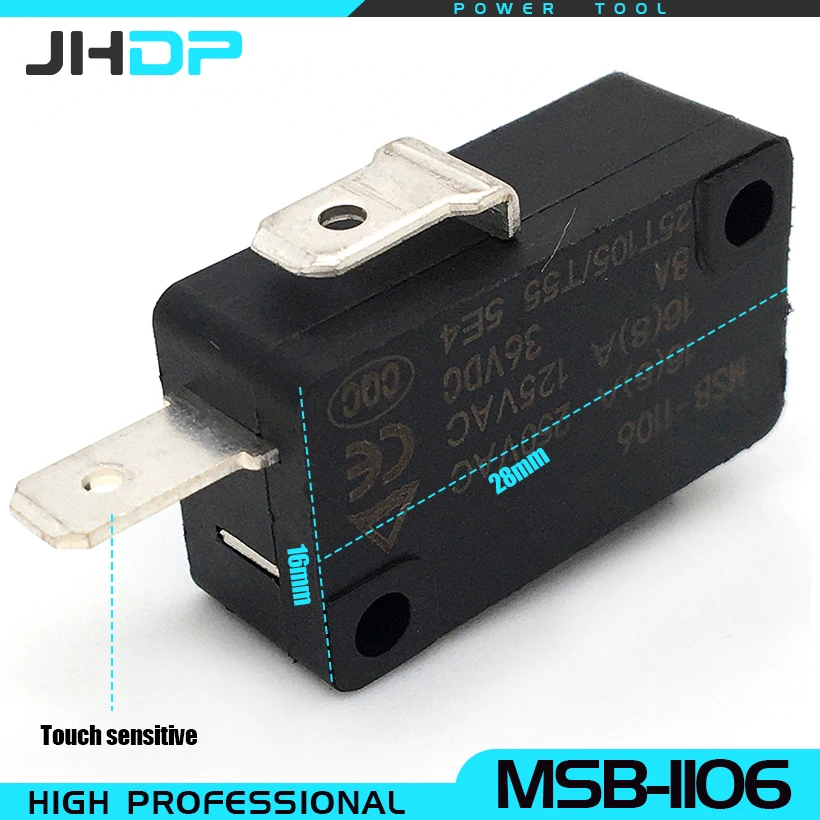 2Pc Micro Switch 16A 6A 8A 250VAC 125VAC 36VDC MSB-1106 Micro
