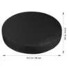 Thick Elastic Barstool Seat Cushion Cover Practical Stool Cover Round Chair Protector for Home Shop - Black (Diameter 35cm ) 6