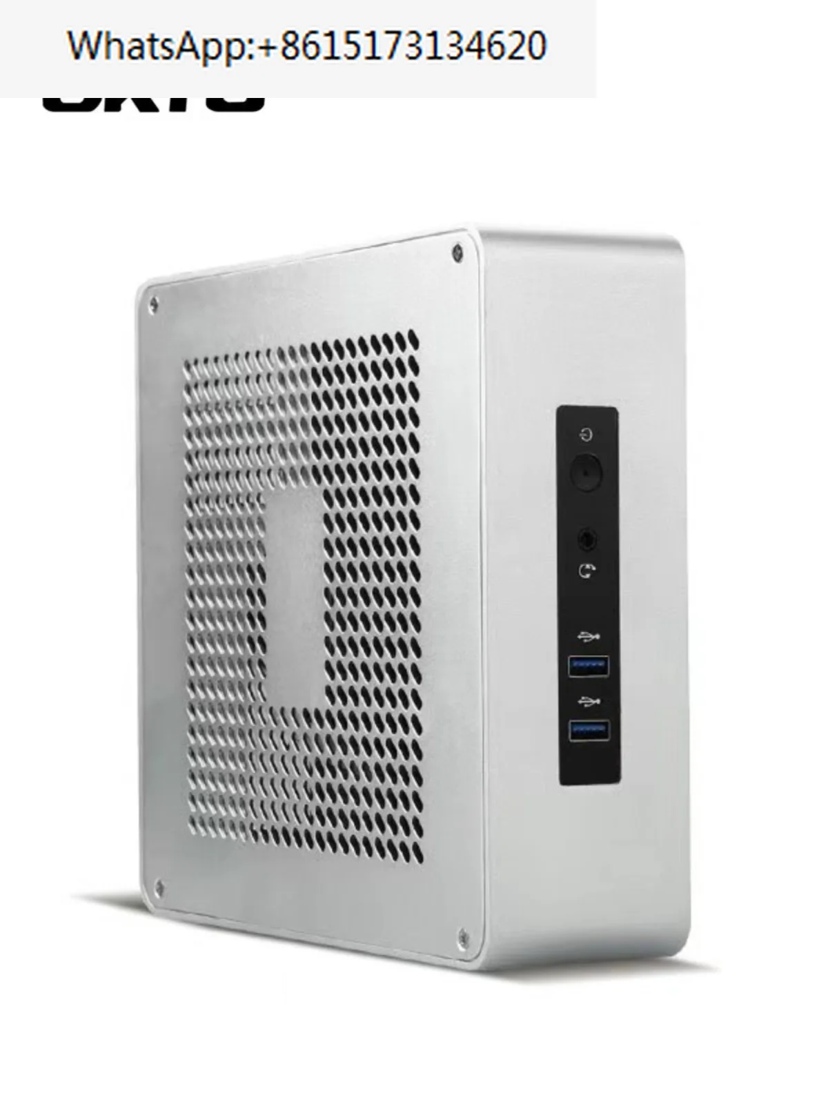 Ta65 Small Case Htpc Desktop Mini Itx Alimentatore Esterno Core Display Computer Non Supporta Display Indipendente