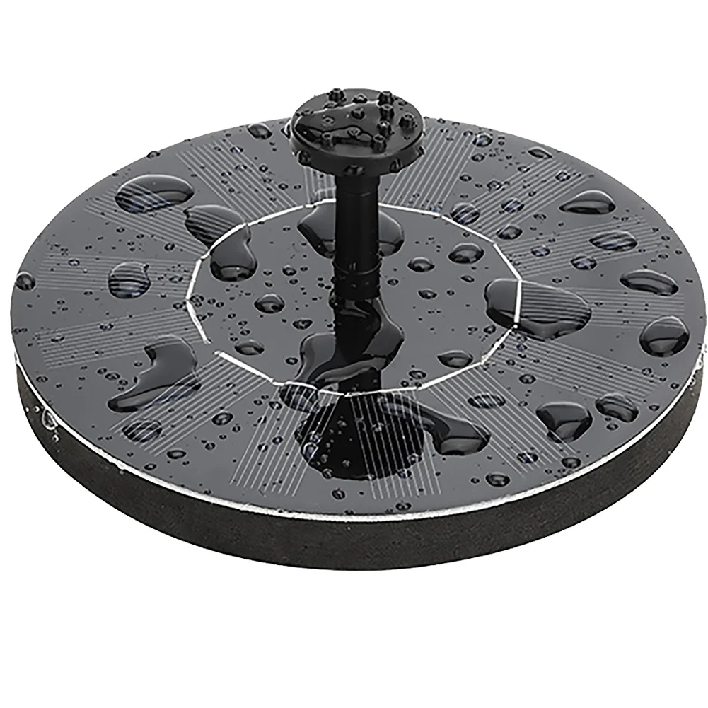 Solar Powered Floating Fountain Pump for Garden Pond Pool