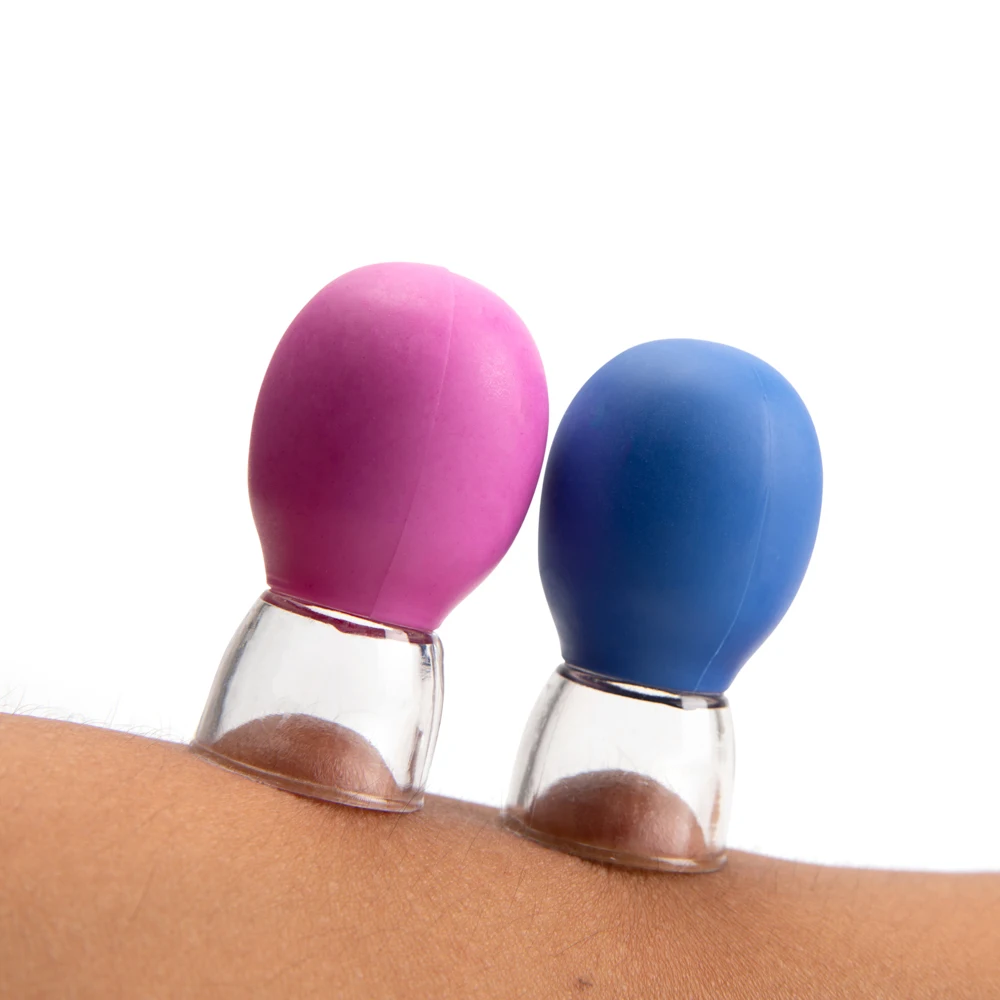 Facial Silicone Cans Cupping Cups Lifting Massage Chinese Cupping Set Small Mini Eye Cup Vacuum Cups Popularity Health Care