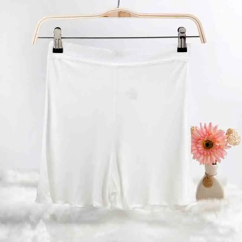 Women Safety Shorts Silk Leggings Underwear Culottes Pyjama Bottoms
